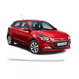 Chrome Trunk Garnish Compatible with Elite i20 - Silver
